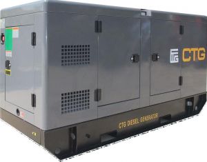 Дизельный генератор CTG AD-550WU с АВР в кожухе