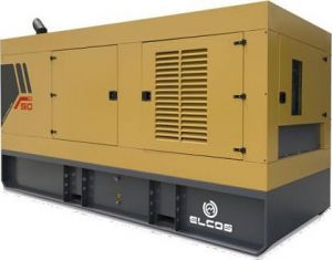 Дизельный генератор Elcos GE.PK.550/500.SS в кожухе