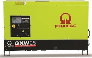 Дизельный генератор Pramac GXW 25 W с АВР в кожухе