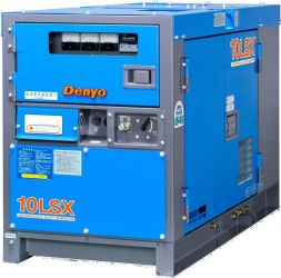 Дизельный генератор Denyo DCA-10LSX в кожухе