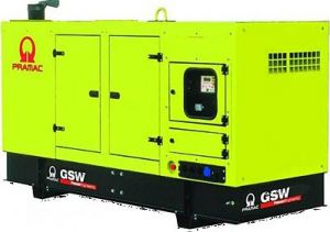 Дизельный генератор Pramac GSW 110 V в кожухе