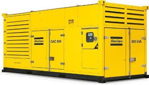 Дизельный генератор Atlas Copco QAC 800 с АВР в контейнере