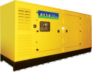 Дизельный генератор Aksa AC-700 в кожухе