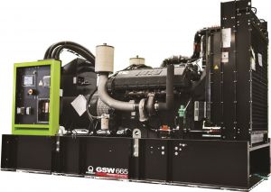 Дизельный генератор Pramac GSW 665M