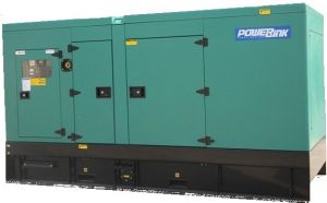 Дизельный генератор PowerLink GMS80PXS с АВР в кожухе