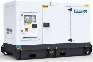 Дизельный генератор PowerLink WPS250S с АВР в кожухе