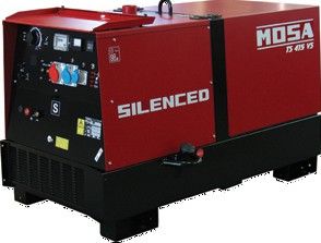 Сварочный генератор Mosa TS 415 VS/EL в кожухе