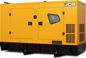 Дизельный генератор JCB G65QS с АВР в кожухе