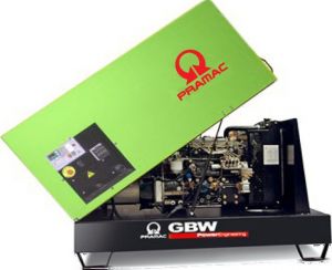 Дизельный генератор Pramac GBW 15 P с АВР в кожухе