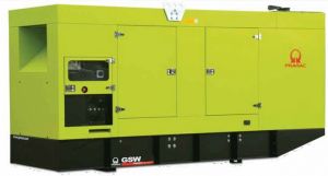 Дизельный генератор Pramac GSW 630 V в кожухе