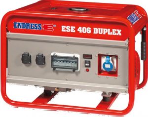 Бензиновый генератор Endress ESE 406 SG-GT ES Duplex
