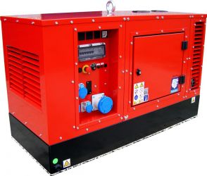Дизельный генератор EuroPower EPS 163 DE с АВР в кожухе