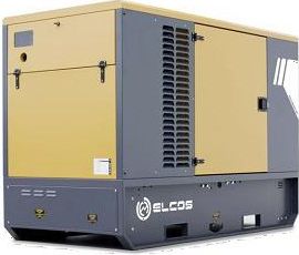 Дизельный генератор Elcos GE.CU.040/035.SS в кожухе