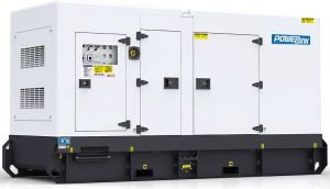 Дизельный генератор PowerLink GMS80C с АВР в кожухе