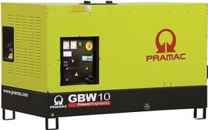 Дизельный генератор Pramac GBW 10 P с АВР в кожухе