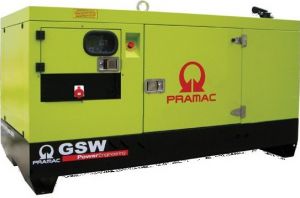 Дизельный генератор Pramac GSW 15 P в кожухе