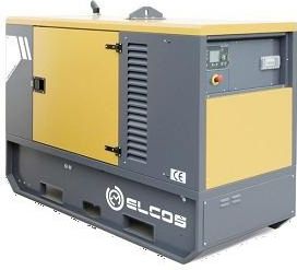 Дизельный генератор Elcos GE.PK.022/020.SS в кожухе