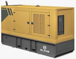 Дизельный генератор Elcos GE.CU.400/360.SS в кожухе