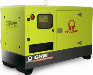 Дизельный генератор Pramac GSW 10 P с АВР в кожухе