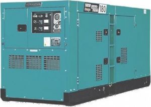 Дизельный генератор Denyo DCA-180SPK3 с АВР в кожухе