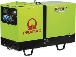 Дизельный генератор Pramac P11000 в кожухе