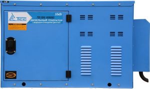 Дизельный генератор ТСС SDG 10000 ES3 ATS с АВР в кожухе