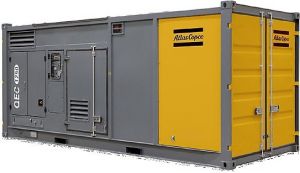 Дизельный генератор Atlas Copco QEC 1250 с АВР в контейнере