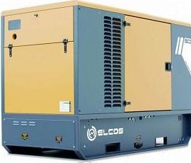 Дизельный генератор Elcos GE.CU.055/050.SS в кожухе