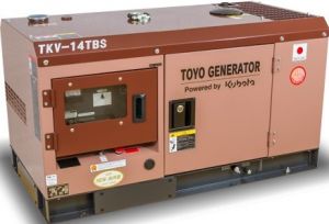 Дизельный генератор Toyo TKV-14TBS с АВР в кожухе