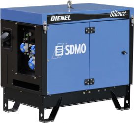 Дизельный генератор SDMO DIESEL 15000 TE SILENCE в кожухе