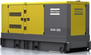 Дизельный генератор Atlas Copco QAS 325 в кожухе