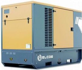 Дизельный генератор Elcos GE.PK.051/046.SS в кожухе