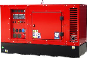 Дизельный генератор EuroPower EPS 333 TDE с АВР в кожухе