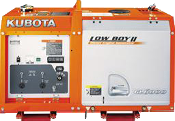 Дизельный генератор Kubota GL 6000 в кожухе