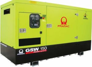 Дизельный генератор Pramac GSW 150 V в кожухе